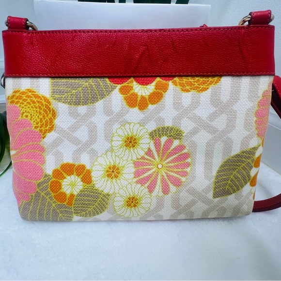 SPARTINA 449 Carson Cottage Linen Floral Adjustable Crossbody Shoulder Purse Bag - Picture 13 of 16